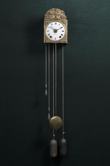 Horloge française signée Crouzet à Issengeaux ca 1880.