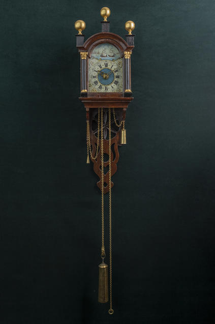 Horloge hollandaise dites ‘staartsschipper’ ca 1830
