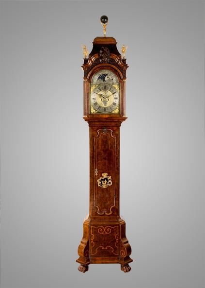 Horloge de parquet de Amsterdam, signé Paulus Bramer& zoon Amsterdam
