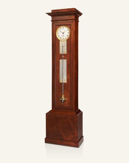 French standing regulator clock Aime Jacob ca 1830